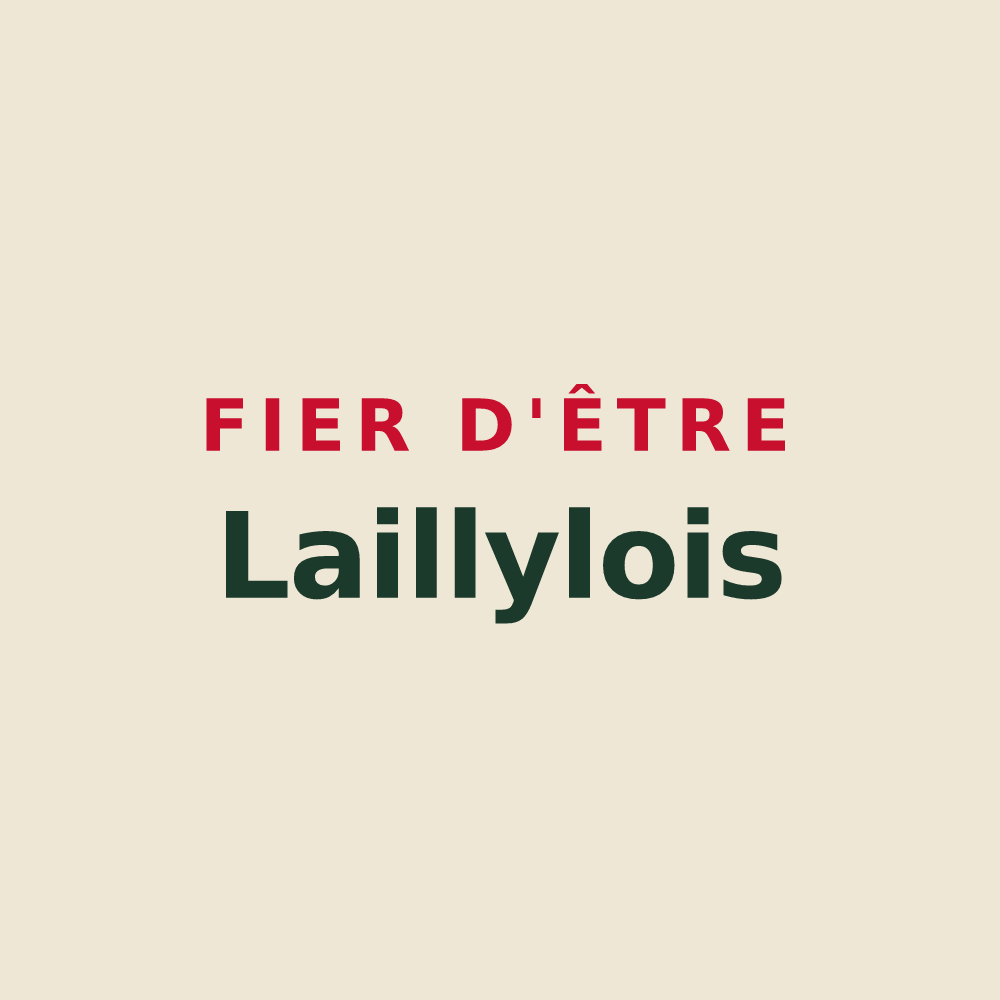 Tote bag « Fier d'être Laillylois » — design pour Lailly-en-Val