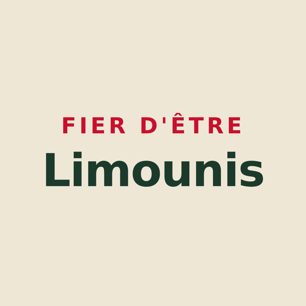 Tote bag « Fier d'être Limounis » — design pour Laimont