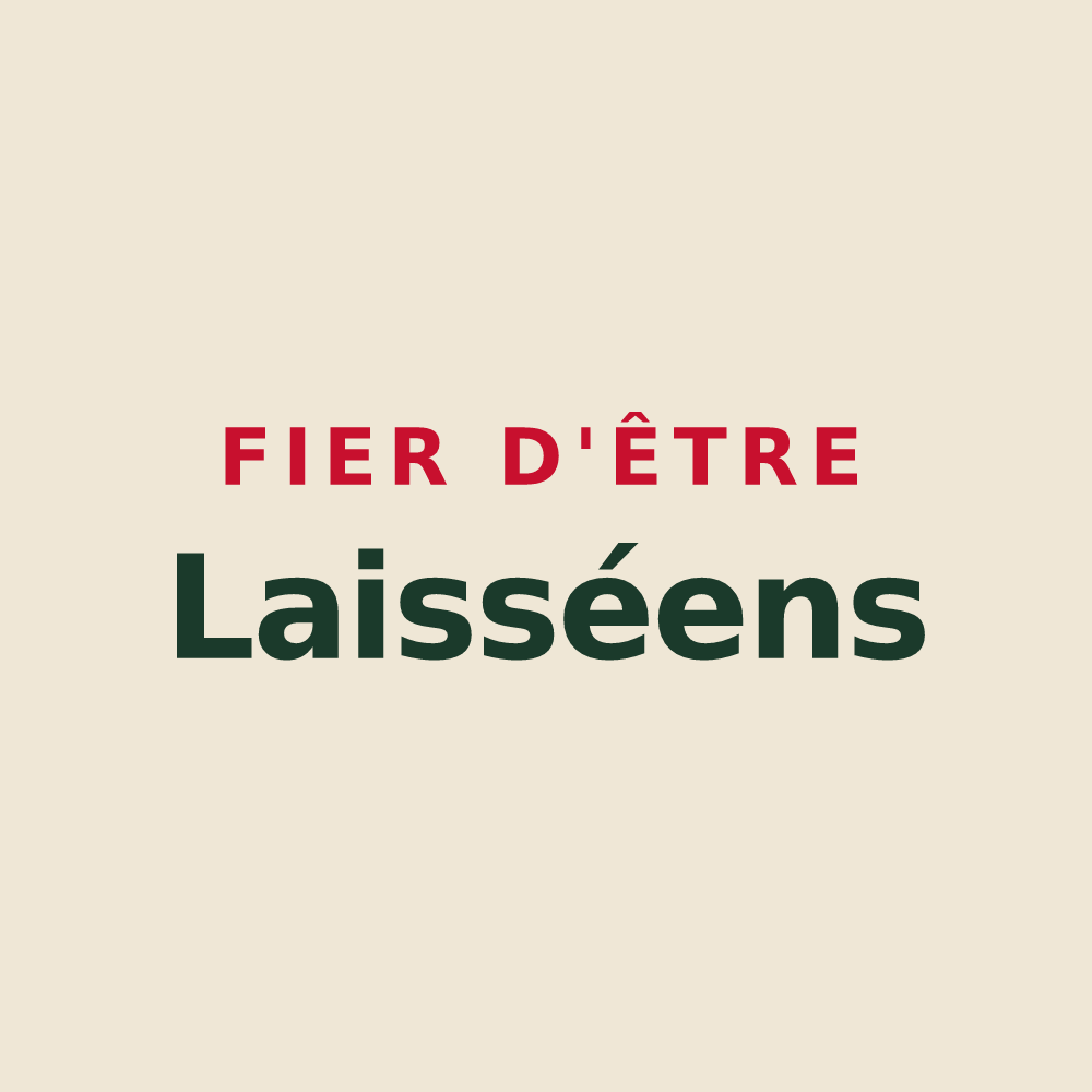 Tote bag « Fier d'être Laisséens » — design pour Laissey