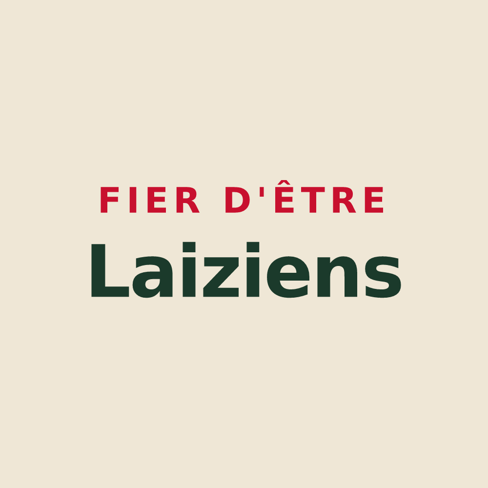 Tote bag « Fier d'être Laiziens » — design pour Laize-Clinchamps