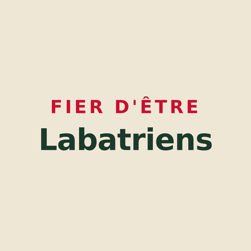 Tote bag « Fier d'être Labatriens » — design pour Lalanne-Trie