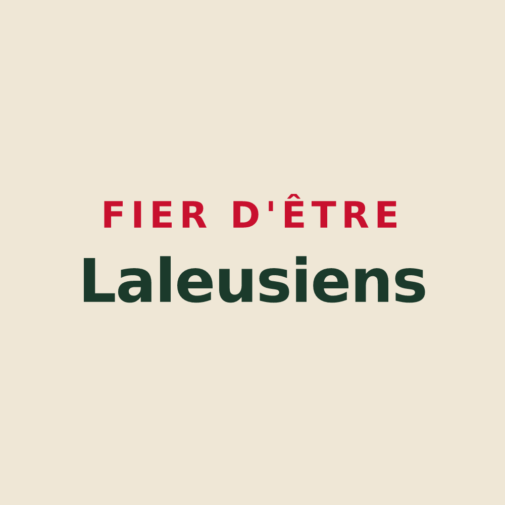 Tote bag « Fier d'être Laleusiens » — design pour Laleu