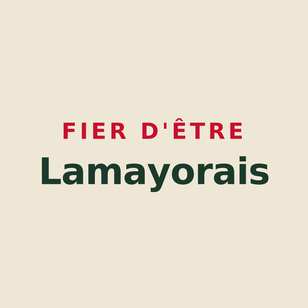 Tote bag « Fier d'être Lamayorais » — design pour Lamayou