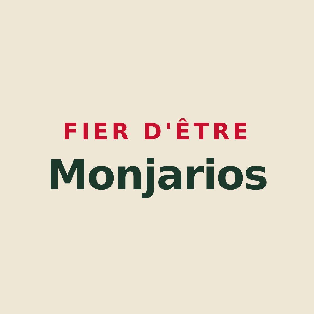 Tote bag « Fier d'être Monjarios » — design pour Lamongerie