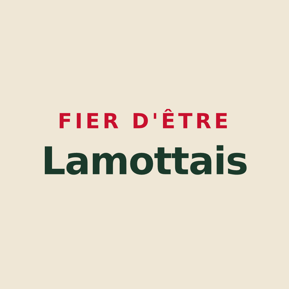 Tote bag « Fier d'être Lamottais » — design pour Lamotte-Buleux