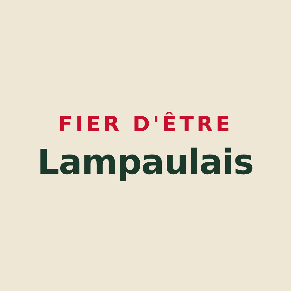 Tote bag « Fier d'être Lampaulais » — design pour Lampaul-Guimiliau