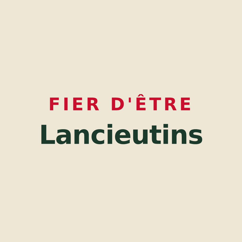 Tote bag « Fier d'être Lancieutins » — design pour Lancieux