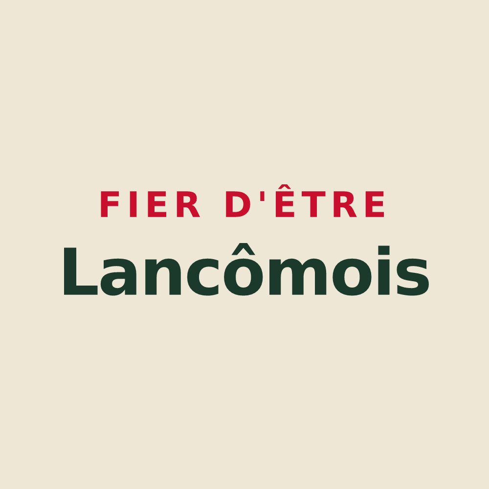 Tote bag « Fier d'être Lancômois » — design pour Lancôme