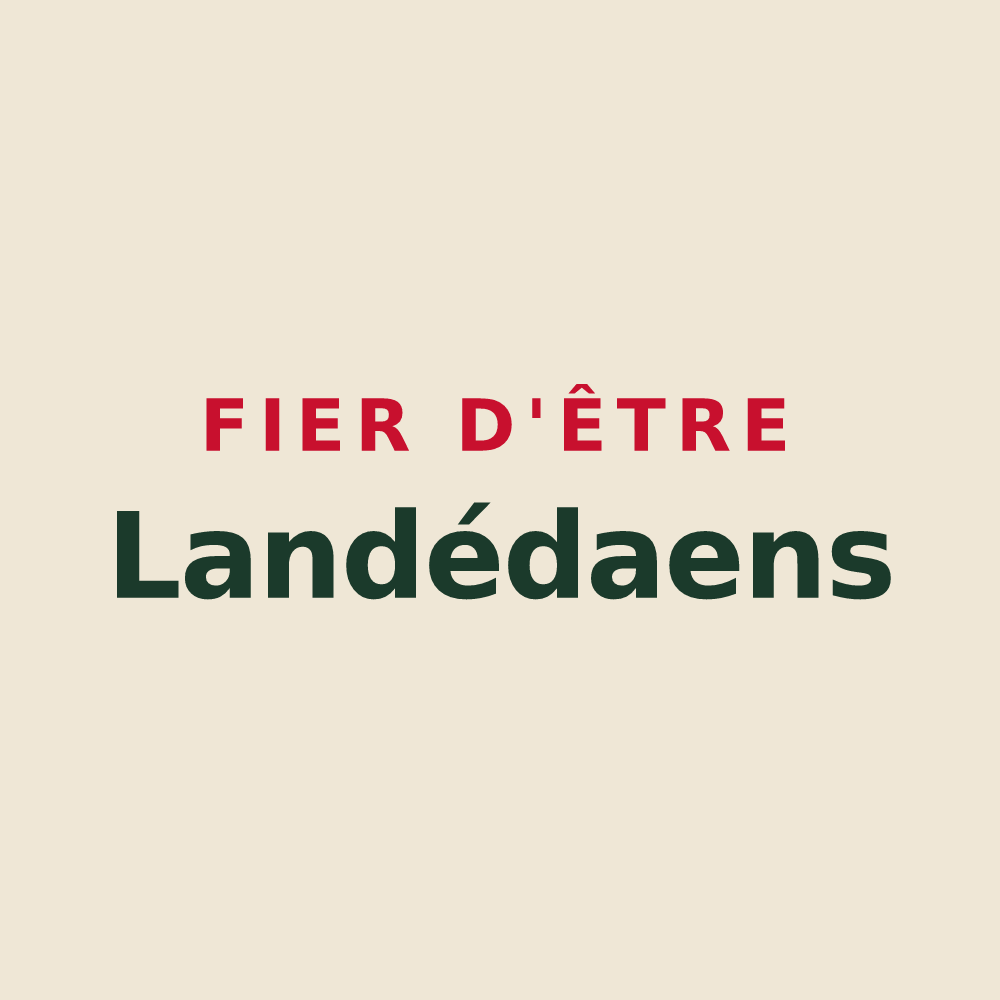 Tote bag « Fier d'être Landédaens » — design pour Landéda