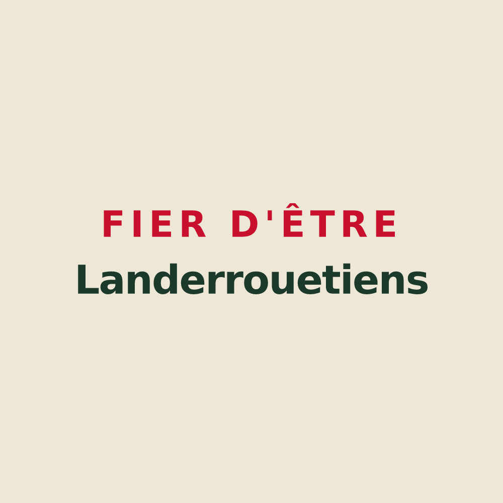 Tote bag « Fier d'être Landerrouetiens » — design pour Landerrouet-sur-Ségur
