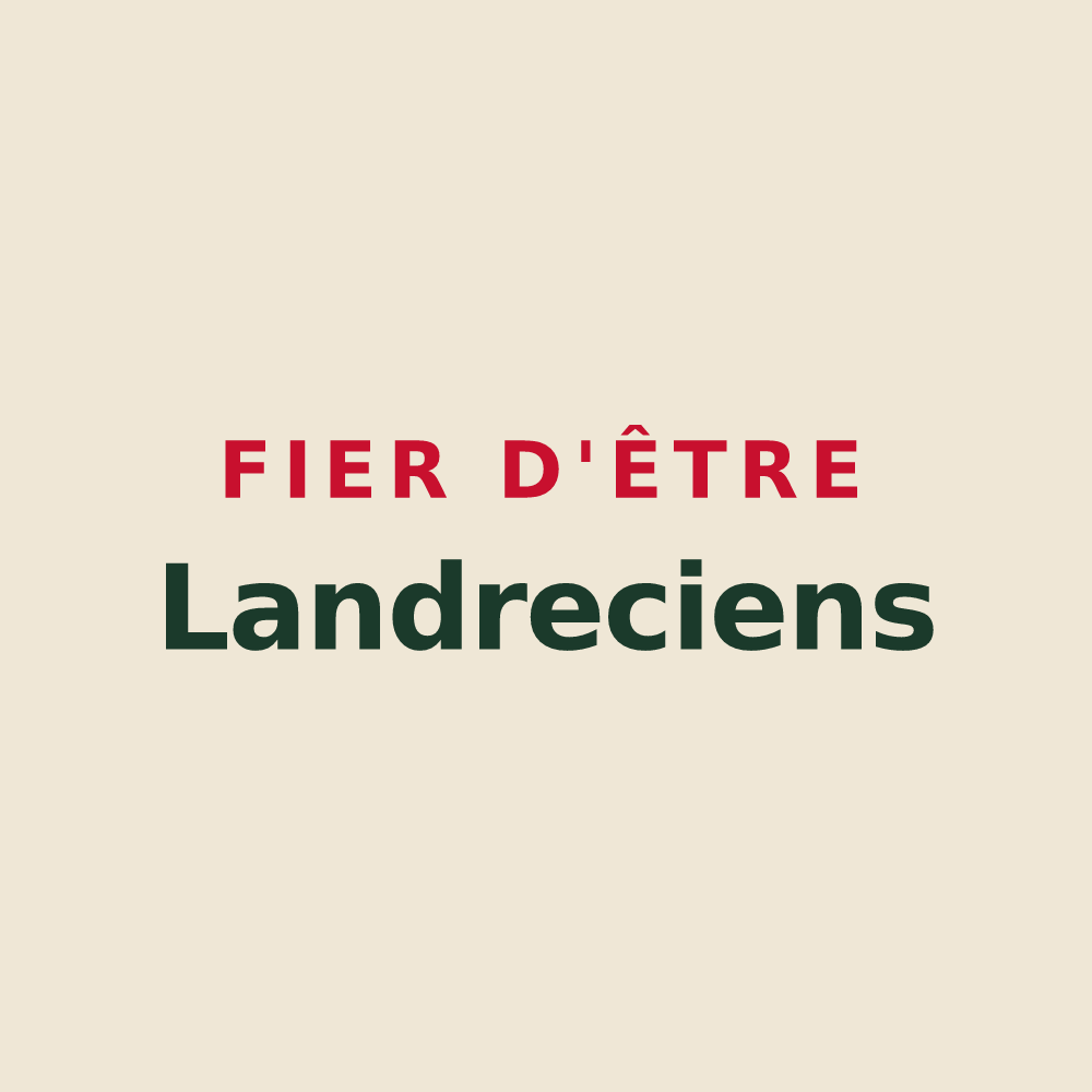 Tote bag « Fier d'être Landreciens » — design pour Landrecies