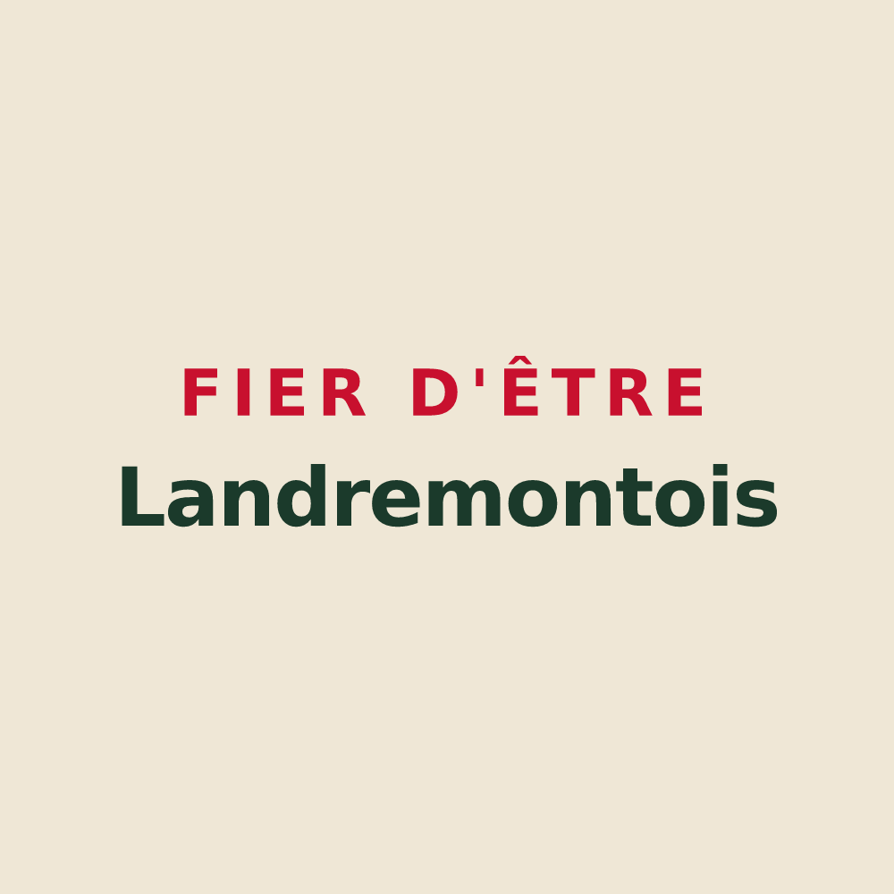 Tote bag « Fier d'être Landremontois » — design pour Landremont