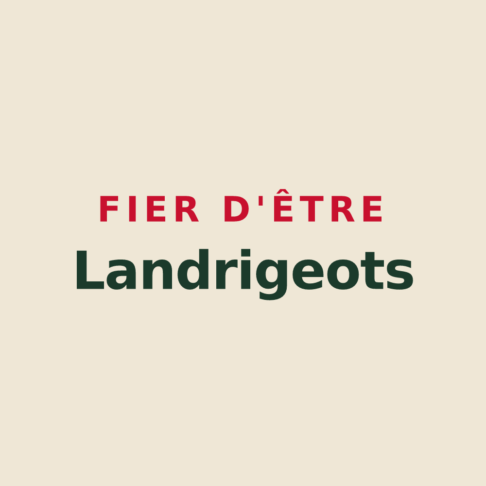 Tote bag « Fier d'être Landrigeots » — design pour Landry