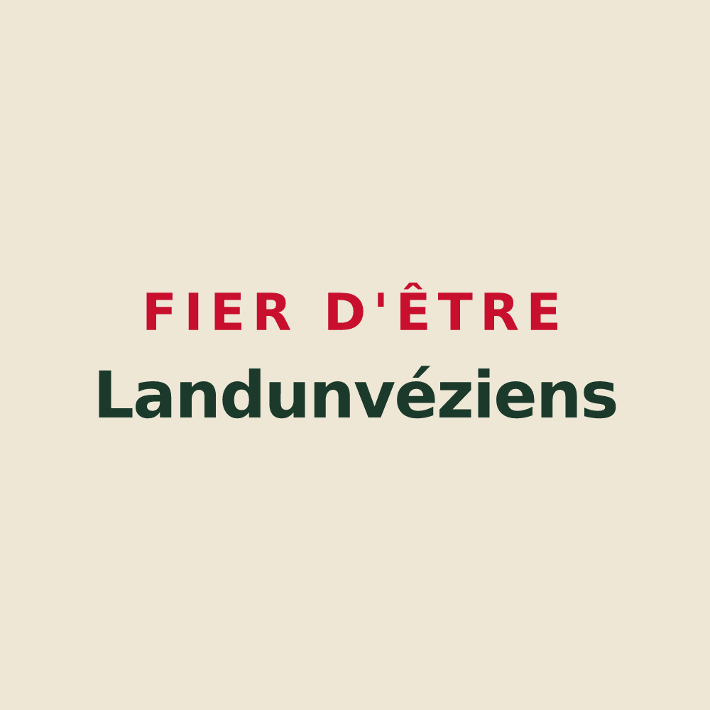 Tote bag « Fier d'être Landunvéziens » — design pour Landunvez