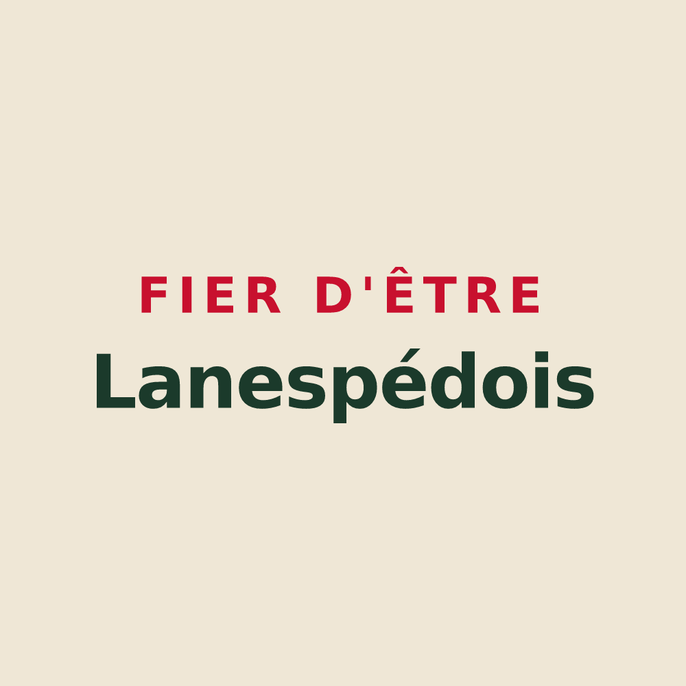 Tote bag « Fier d'être Lanespédois » — design pour Lanespède