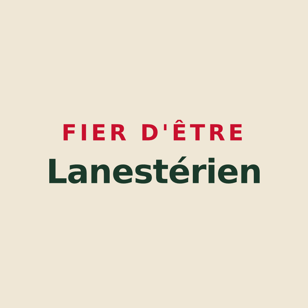 Tote bag « Fier d'être Lanestérien » — design pour Lanester
