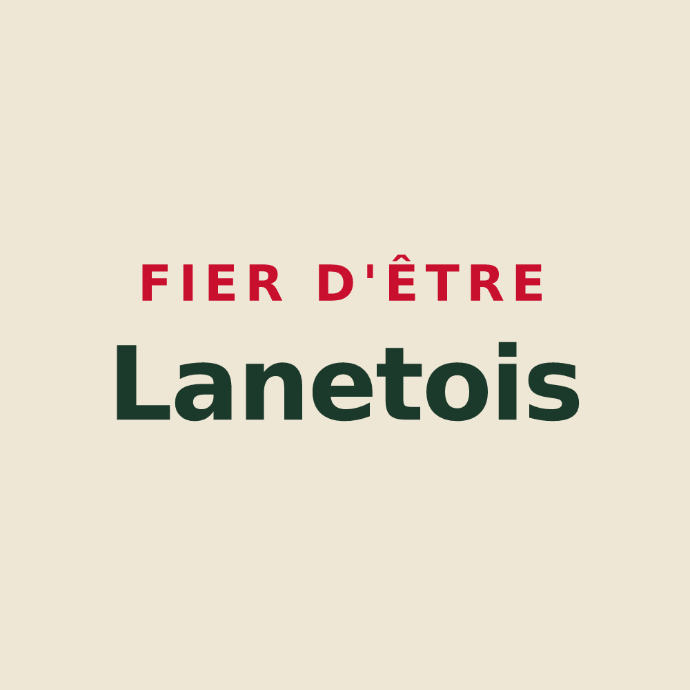 Tote bag « Fier d'être Lanetois » — design pour Lanet