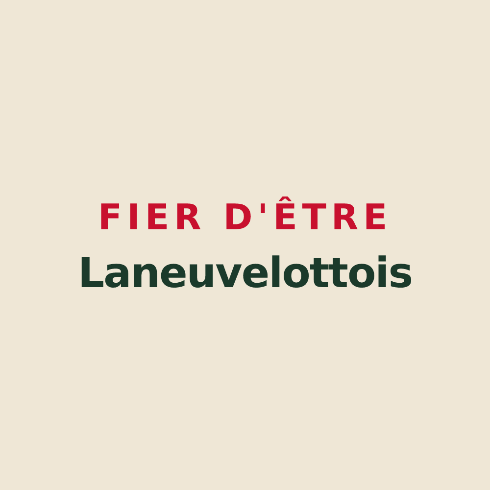 Tote bag « Fier d'être Laneuvelottois » — design pour Laneuvelotte