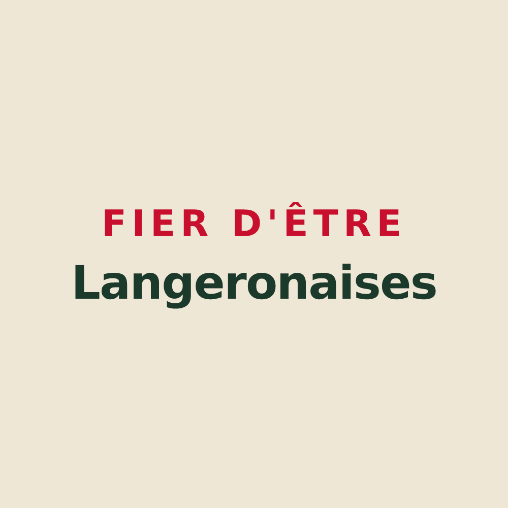 Tote bag « Fier d'être Langeronaises » — design pour Langeron