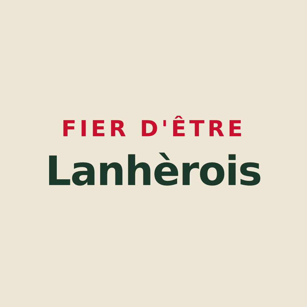 Tote bag « Fier d'être Lanhèrois » — design pour Lanhères