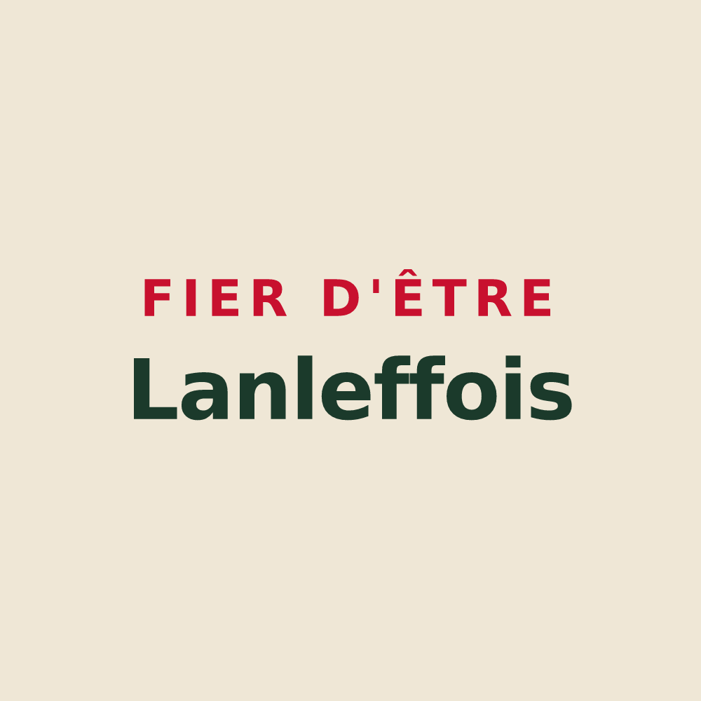 Tote bag « Fier d'être Lanleffois » — design pour Lanleff