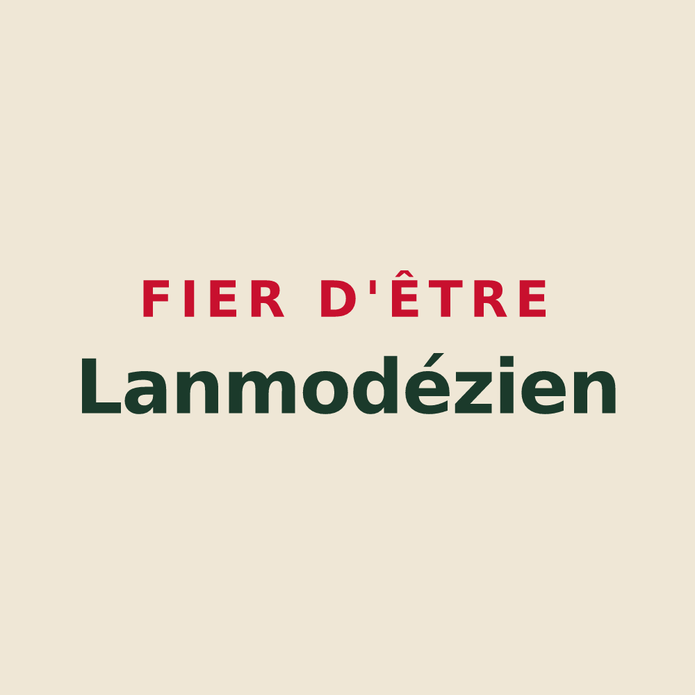 Tote bag « Fier d'être Lanmodézien » — design pour Lanmodez