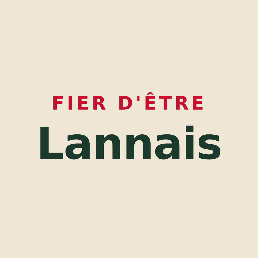 Tote bag « Fier d'être Lannais » — design pour Lanne-en-Barétous