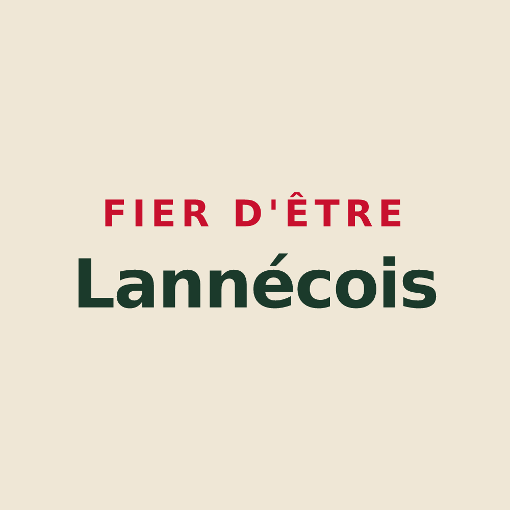 Tote bag « Fier d'être Lannécois » — design pour Lannéanou