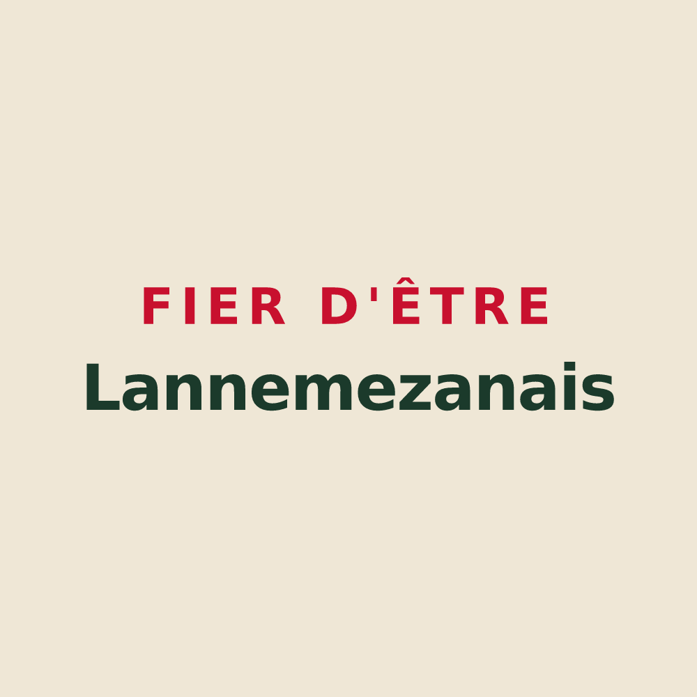 Tote bag « Fier d'être Lannemezanais » — design pour Lannemezan
