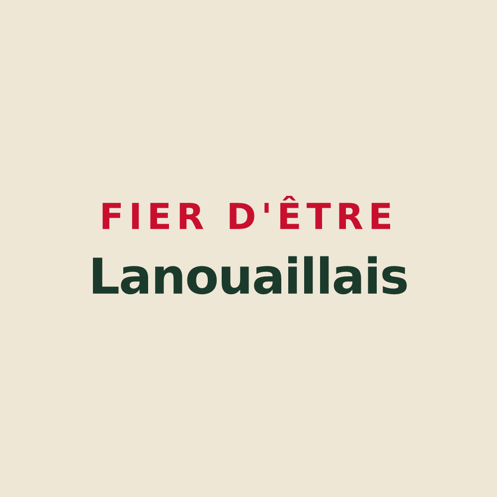 Tote bag « Fier d'être Lanouaillais » — design pour Lanouaille
