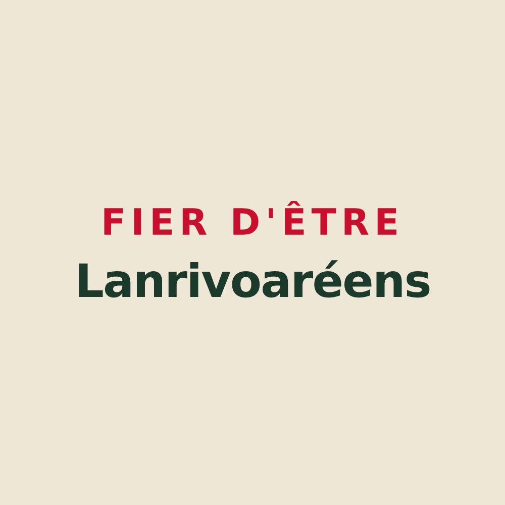 Tote bag « Fier d'être Lanrivoaréens » — design pour Lanrivoaré