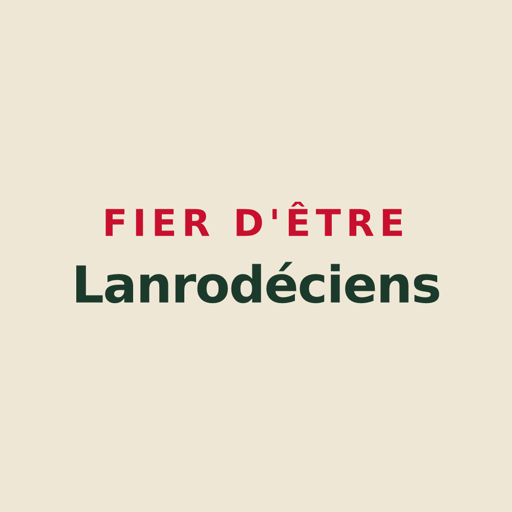 Tote bag « Fier d'être Lanrodéciens » — design pour Lanrodec