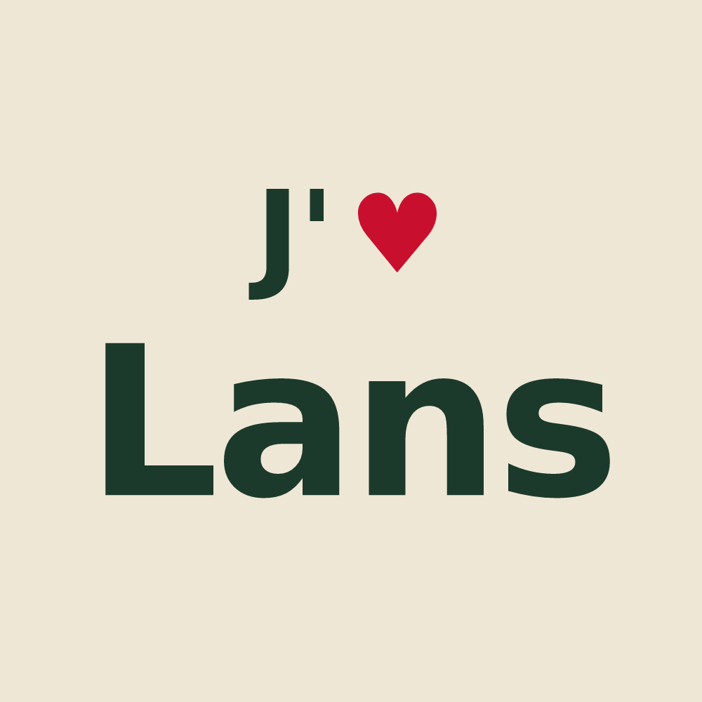 Tote bag personnalisé Lans — design J'aime Lans