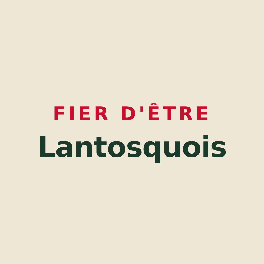 Tote bag « Fier d'être Lantosquois » — design pour Lantosque