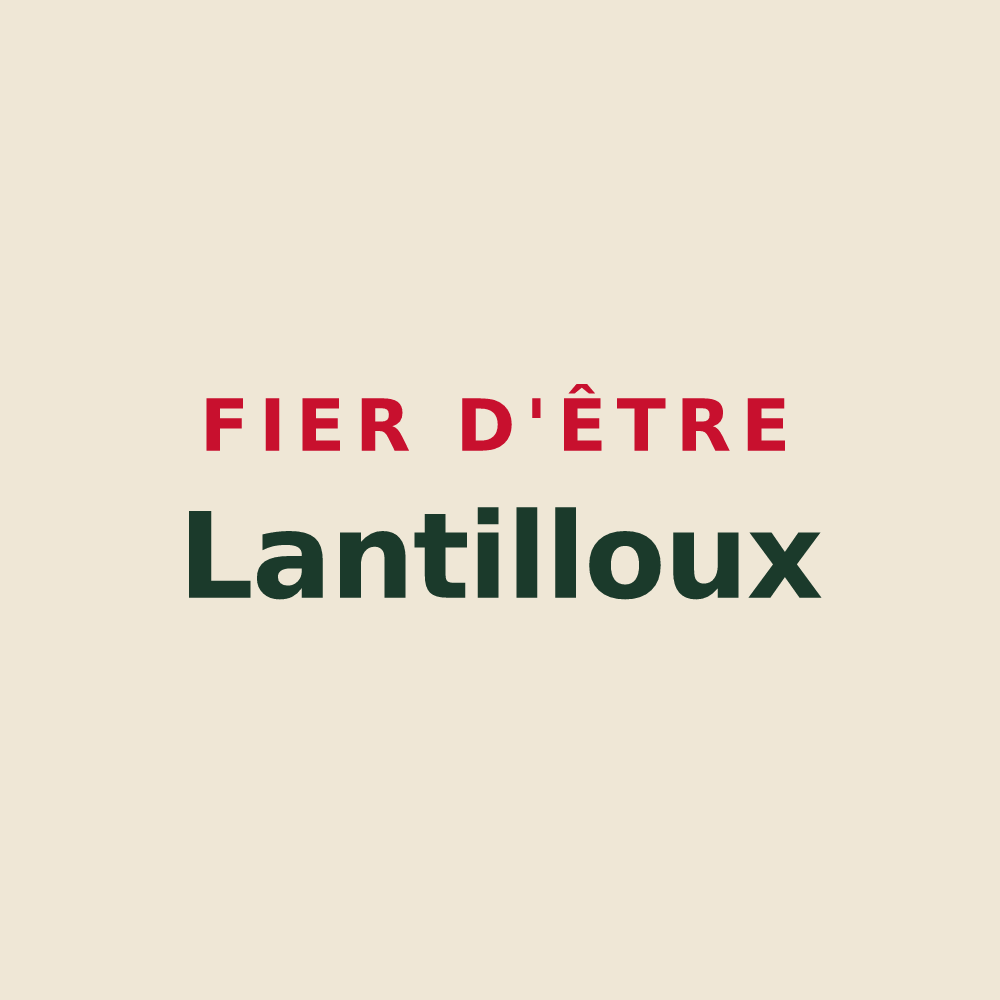 Tote bag « Fier d'être Lantilloux » — design pour Lanty-sur-Aube