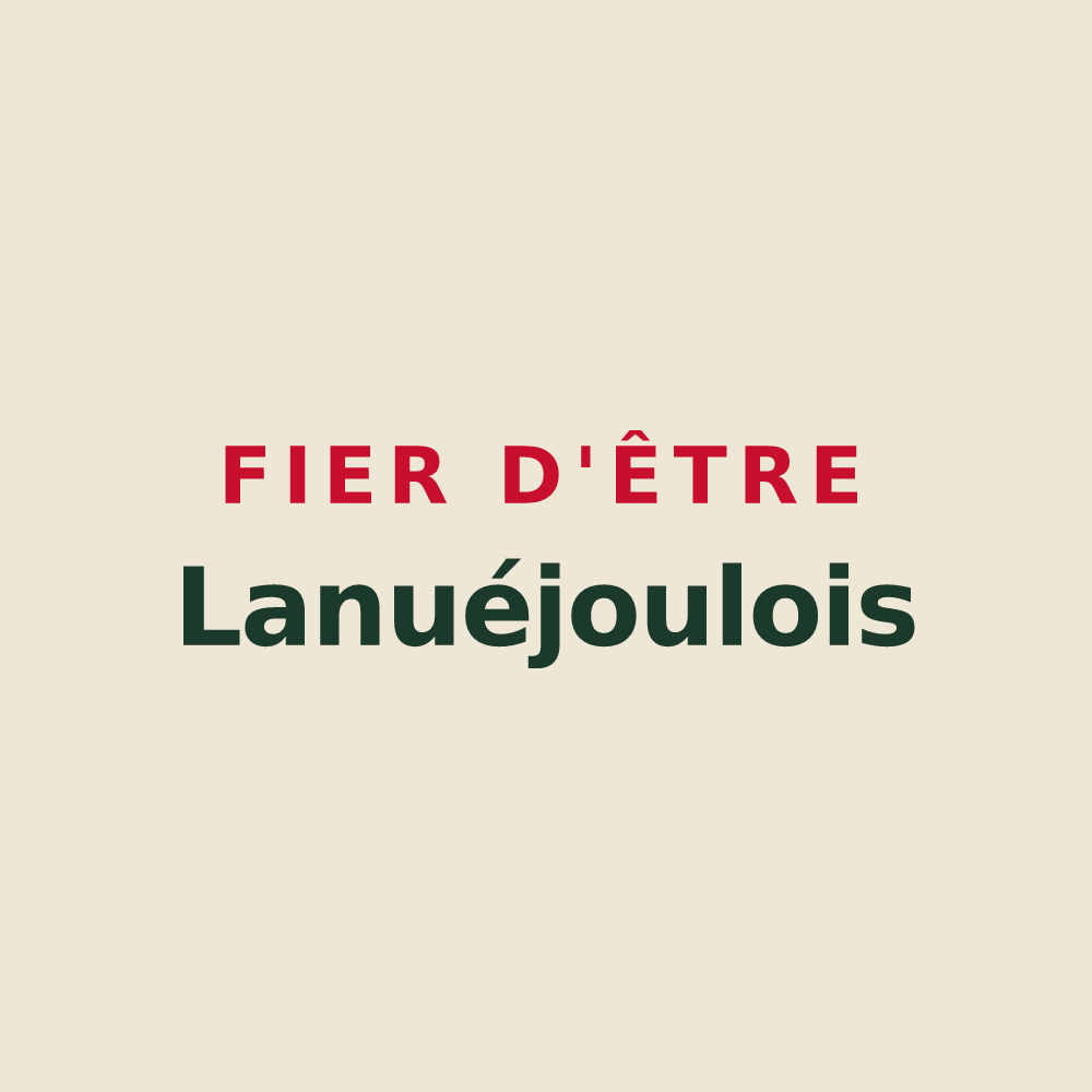 Tote bag « Fier d'être Lanuéjoulois » — design pour Lanuéjouls