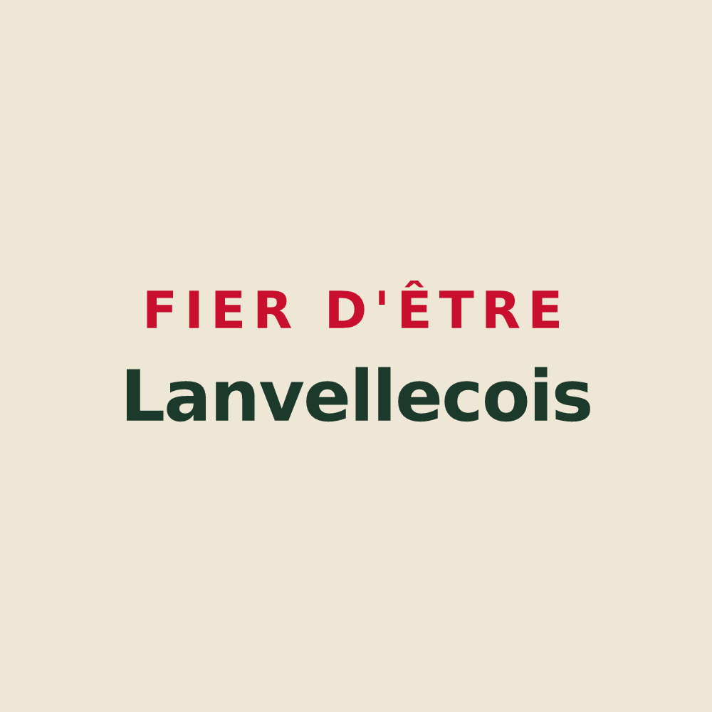 Tote bag « Fier d'être Lanvellecois » — design pour Lanvellec