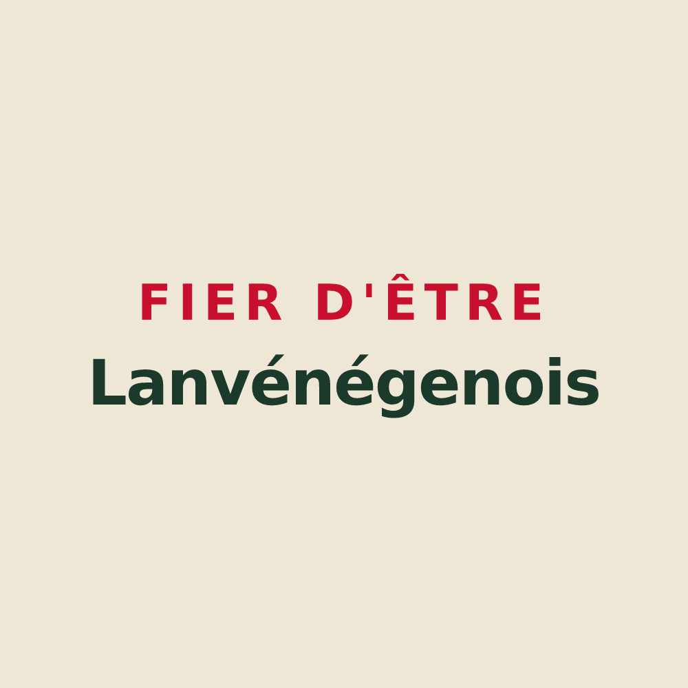 Tote bag « Fier d'être Lanvénégenois » — design pour Lanvénégen