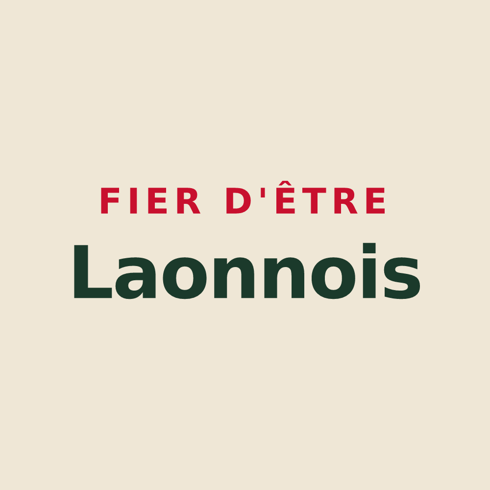 Tote bag « Fier d'être Laonnois » — design pour Laon