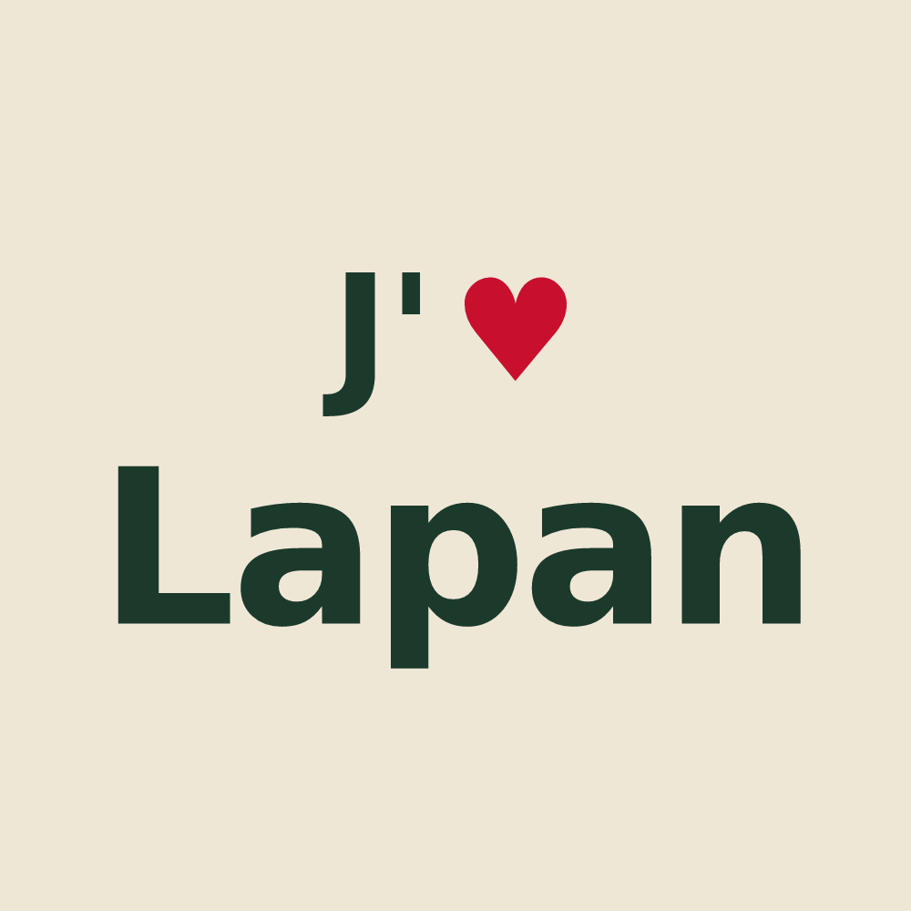 Tote bag personnalisé Lapan — design J'aime Lapan