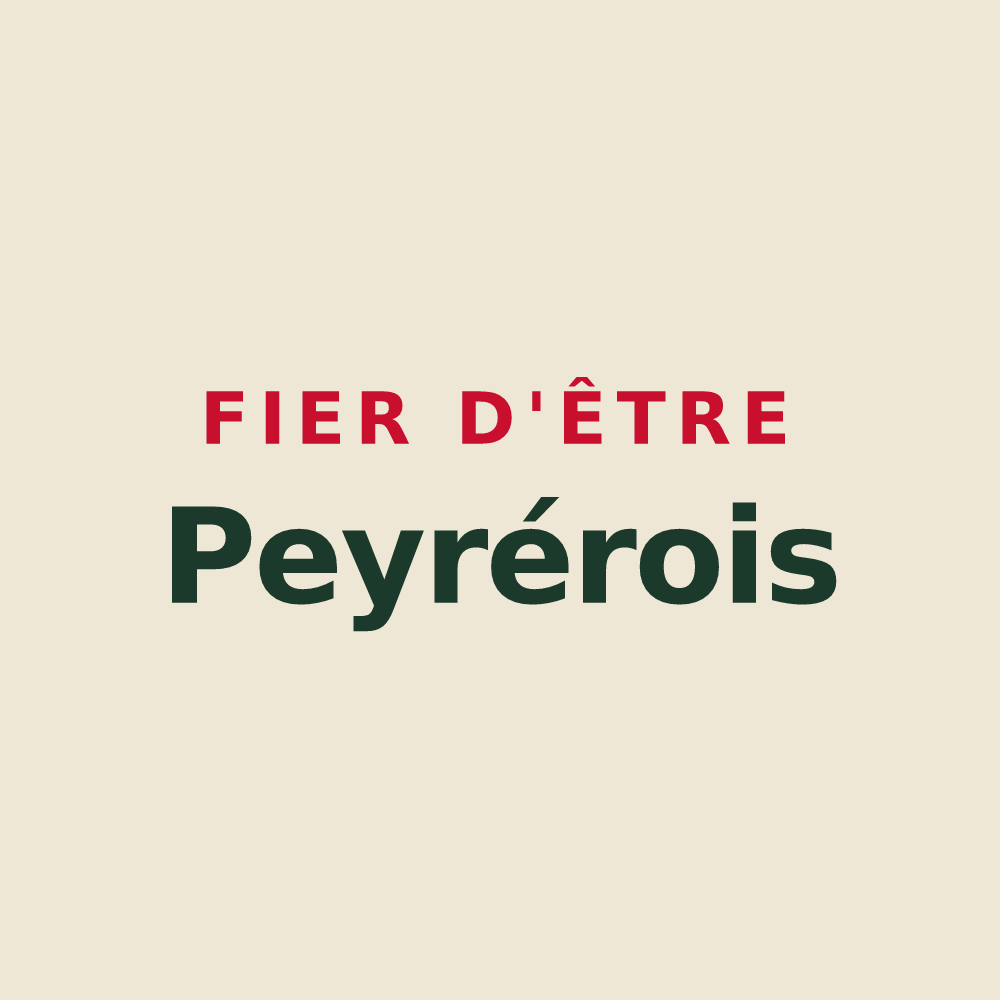 Tote bag « Fier d'être Peyrérois » — design pour Lapeyrère