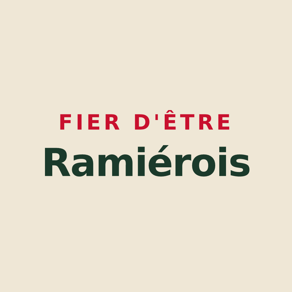 Tote bag « Fier d'être Ramiérois » — design pour Laramière
