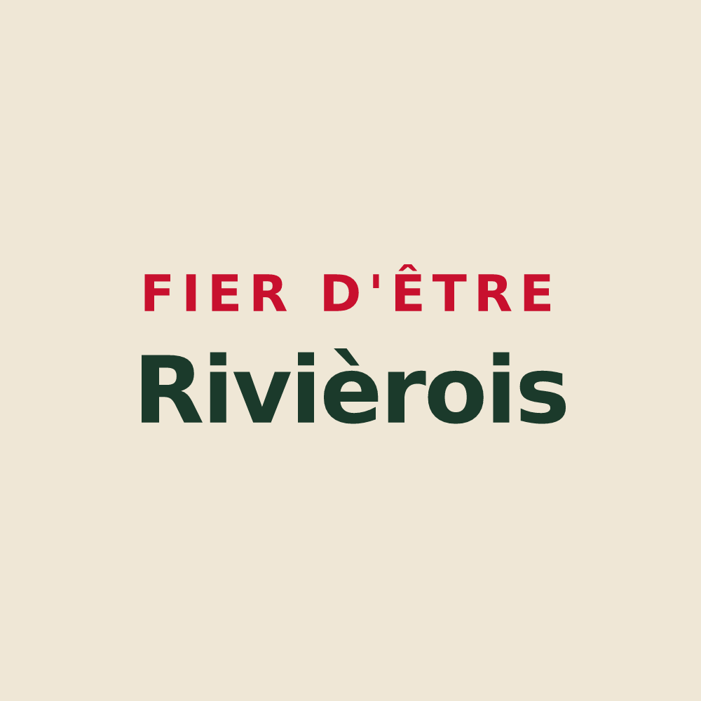 Tote bag « Fier d'être Rivièrois » — design pour Larivière-Arnoncourt