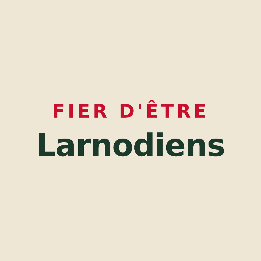 Tote bag « Fier d'être Larnodiens » — design pour Larnod