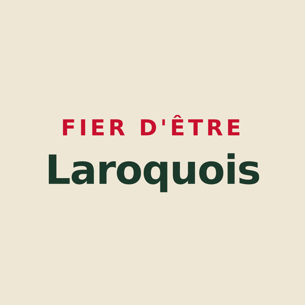 Tote bag « Fier d'être Laroquois » — design pour Laroque-de-Fa