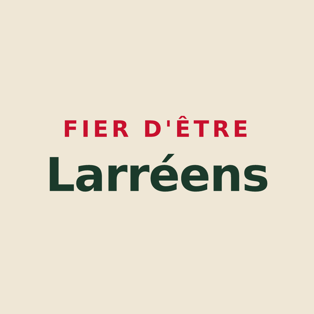 Tote bag « Fier d'être Larréens » — design pour Larrey