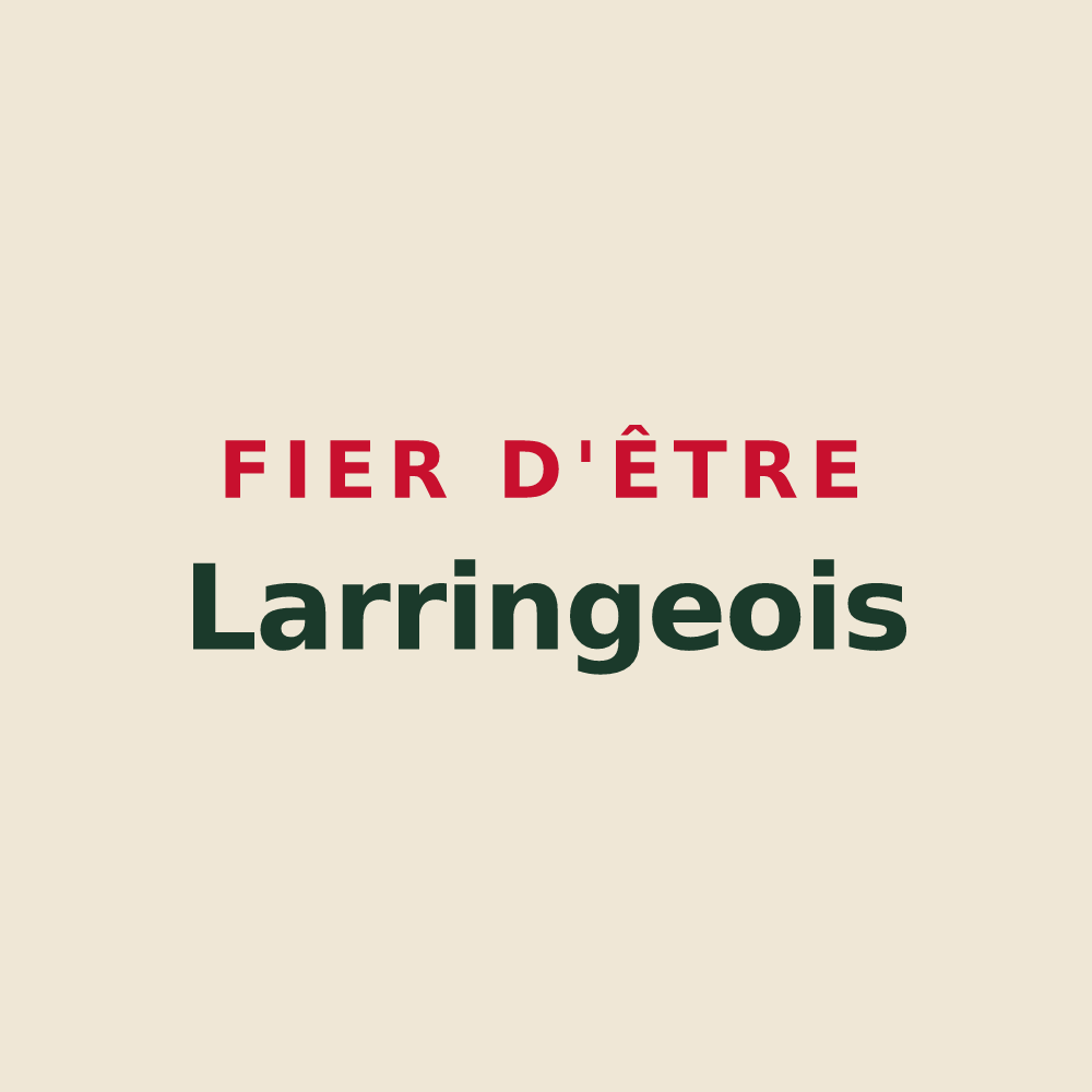 Tote bag « Fier d'être Larringeois » — design pour Larringes
