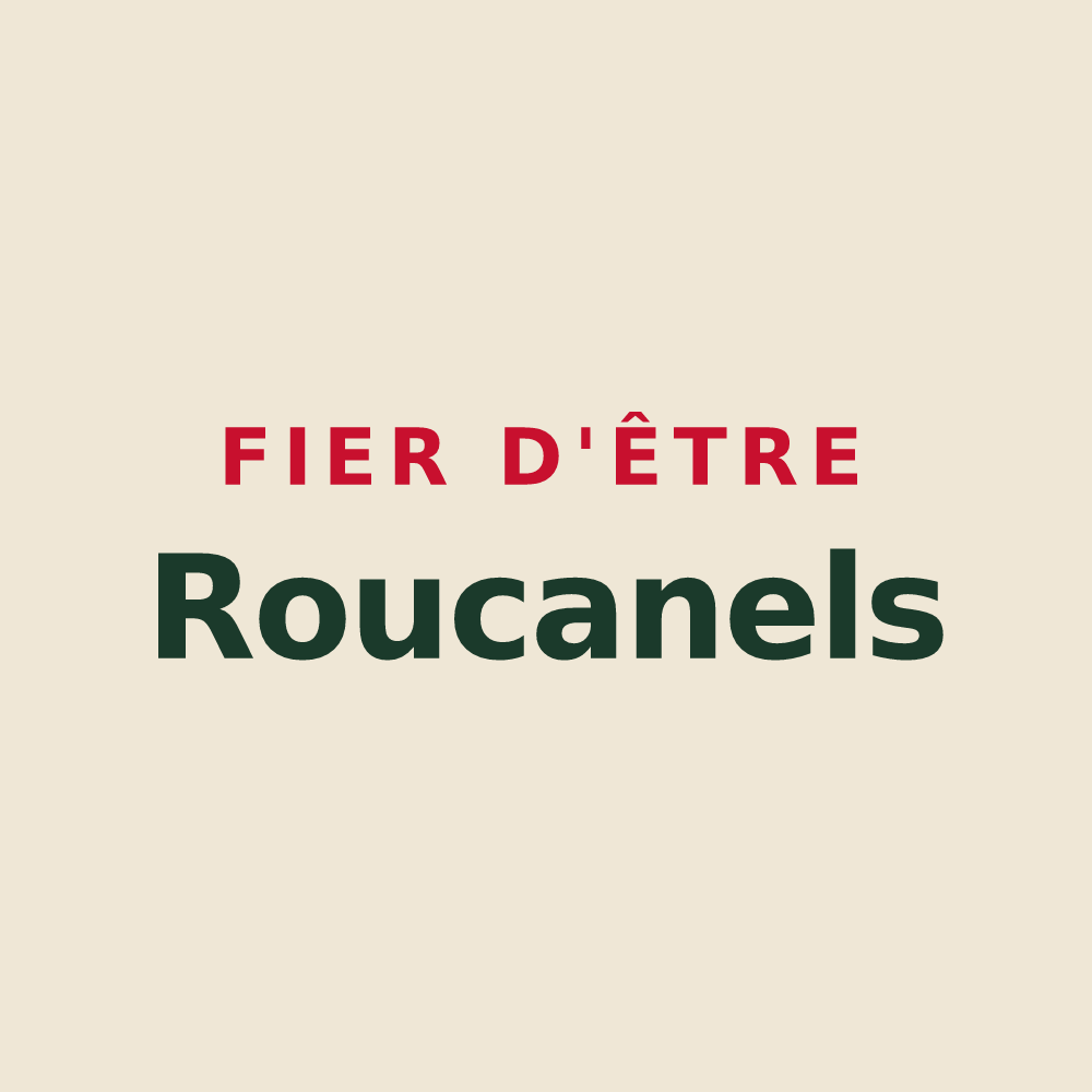 Tote bag « Fier d'être Roucanels » — design pour Larroque