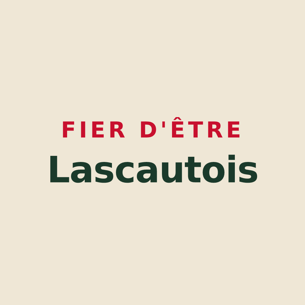Tote bag « Fier d'être Lascautois » — design pour Lascaux