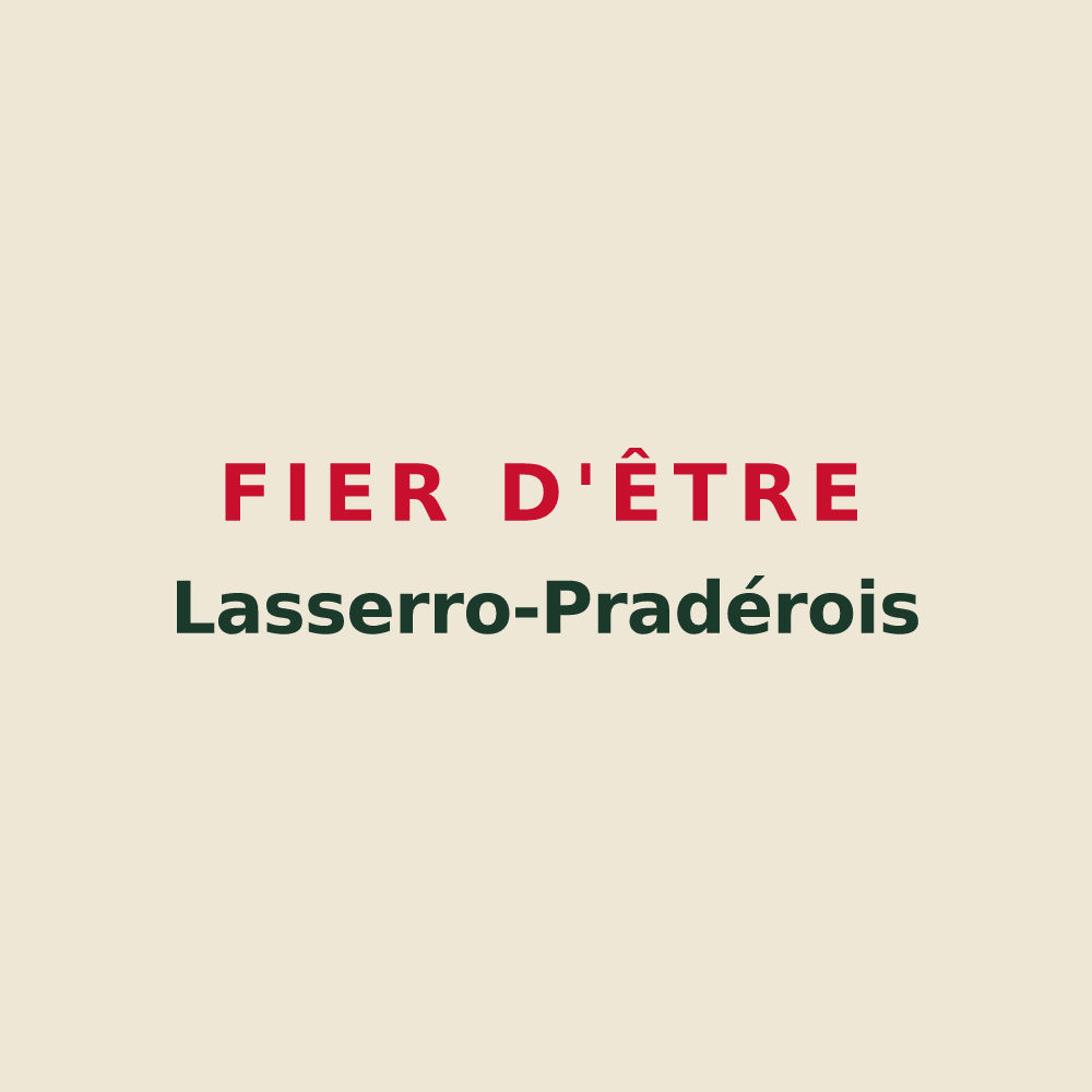 Tote bag « Fier d'être Lasserro-Pradérois » — design pour Lasserre-Pradère
